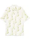 Givenchy Printed Short-sleeved Shirt In 白色