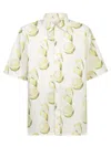 Givenchy Printed Short-sleeved Shirt In White