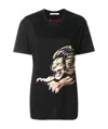 Givenchy Leo Printed Oversized T-shirt In Black