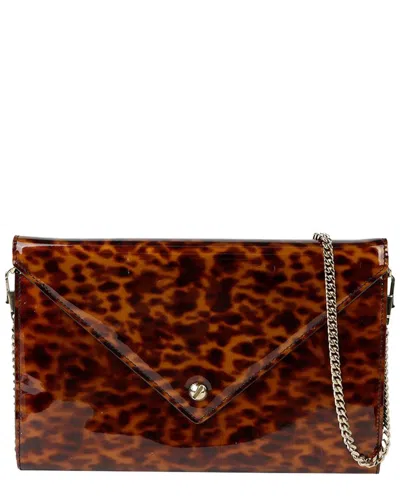 Givenchy Leopard Print Envelope Pouch Crossbody Bag (authentic Pre-loved) In Multi