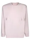 Givenchy Cotton Sweatshirt In Pink