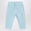 Givenchy Light Blue Sweatpants With Logo In Blue