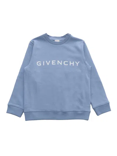 Givenchy Kids' Light Blue Sweatshirt