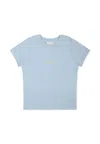 Givenchy Light Blue T-shirt For Baby Boy With Logo