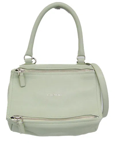 Givenchy Light Green Leather Handbag (authentic Pre-loved)
