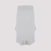 GIVENCHY LIGHT GREY MELANGE CLASSIC FIT HOODIE COTTON SKIRT