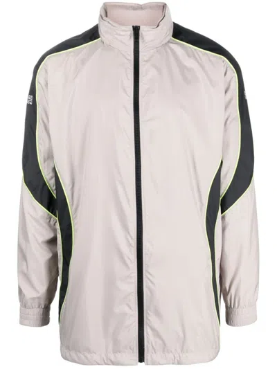 GIVENCHY LIGHT GREY OVERSIZED JOGGING JACKET
