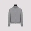 Givenchy Zip Through Sweatshirt Men In Gray