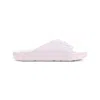 Givenchy Label Rubber Slides In Pink