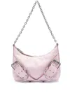 Givenchy Leather Shoulder Bag Chain-link Strap In Light Pink