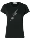 Givenchy Lightning Printed T-shirt In Black