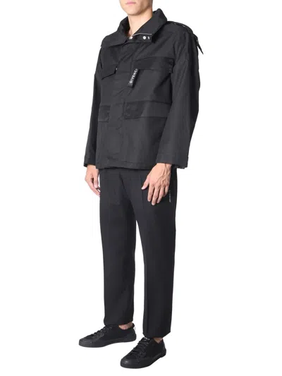 Givenchy Lightweight Polyamide Jacket In Black