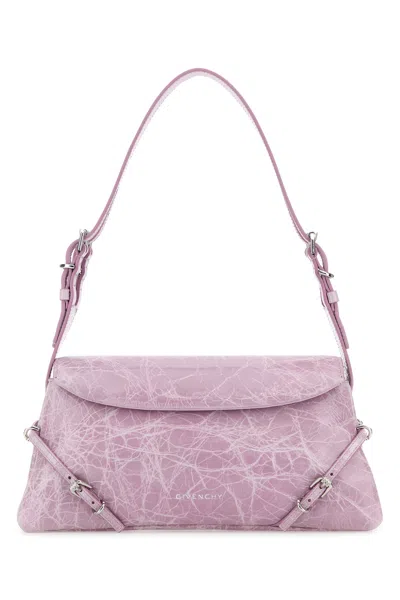 Givenchy Borsa A Spalla P'tit Voyou In Pelle Lilla Donna In Pink