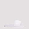 Givenchy Liliac Rubber Slides With Logo In Pink & Purple