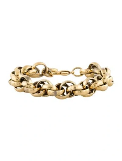 Pre-owned Givenchy Link Bracelet, 6.25" In Multi