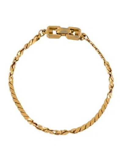 Pre-owned Givenchy Link Bracelet, 7" In Multi