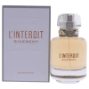 GIVENCHY L'INTERDIT BY GIVENCHY EAU DE TOILETTE SPRAY 2.6 OZ WOMEN