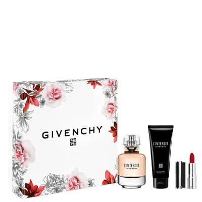 Givenchy L'interdit Eau De Parfum 80ml Gift Set In White