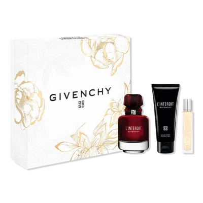 Givenchy L'interdit Eau De Parfum Rouge 3 Piece Gift Set