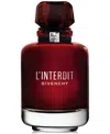 Givenchy L'interdit Eau De Parfum Rouge Spray, 4.2 Oz. In No Color