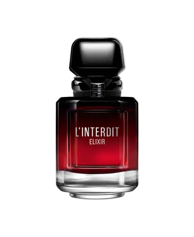 Givenchy L'interdit Elixir Parfum Spray, 1.7 Oz. In Burgundy