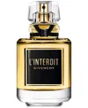 Givenchy L'interdit Parfum Spray, 2.7 Oz. In Transparent