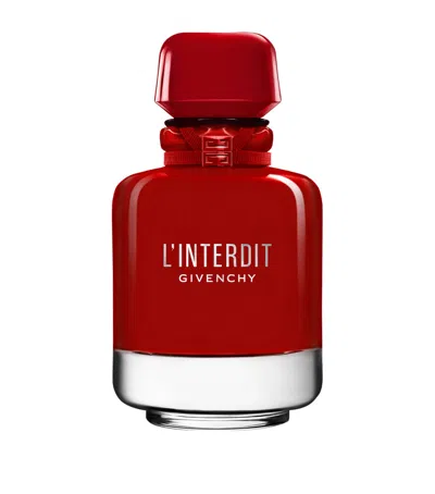 Givenchy L'interdit Rouge Ultime Eau De Parfum In White