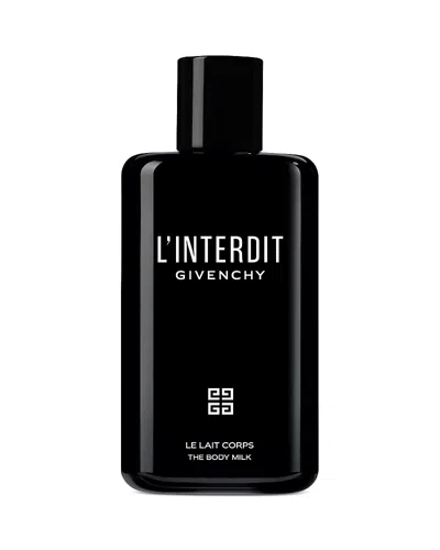 Givenchy L'interdit The Body Milk 6.7 Oz.