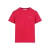 Givenchy Lipstick Pink Slim-fit T-shirt In Pink
