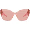Givenchy Gv40096u 4g Liquid 42s Rosa Trasparente Sunglasses In Pink
