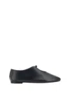 Givenchy 4g Liquid Nappa Leather Ballet Flats In Black
