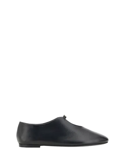 Givenchy Liquid Ballerinas In Black