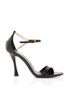 Givenchy 4g Liquid 90 Leather Sandals In Black