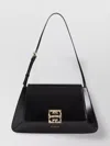 Givenchy Liquid Shoulder Bag Hardware Structured Shape In Black