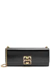 Givenchy Liquid Small Patent Leather Shoulder Bag In Black