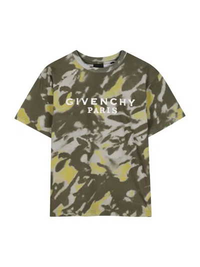 GIVENCHY LITTLE BOY'S & BOY'S LOGO TIE-DYE T-SHIRT