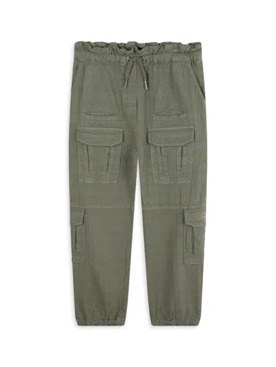 Givenchy Little Girl's & Girl's 4g Jacquard Jogger Pants In Green