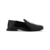 Givenchy Glossy Round Toe Loafers In Black