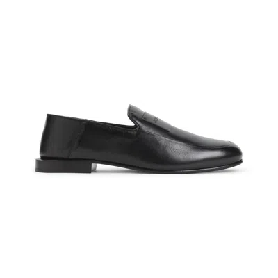 Givenchy Black Leather Loafers