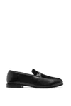 Givenchy Men's Show Leather And Suede Penny Loafers In Black