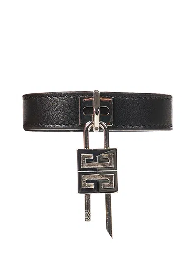 Givenchy Lock Bracelet In Black