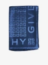 GIVENCHY LOGO AND 4G SILK SCARF