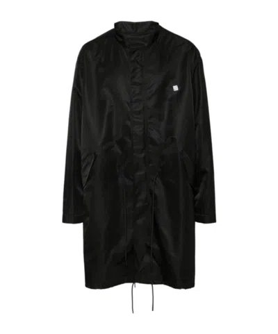 GIVENCHY LOGO-APPLIQUÉ PARKA