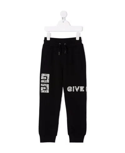 Givenchy Logo-appliqué Track Pants In Black