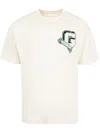 Givenchy G Patch College Crewneck T-shirt In White