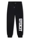 Givenchy Logo-appliqué Drawstring Track Pants In Black