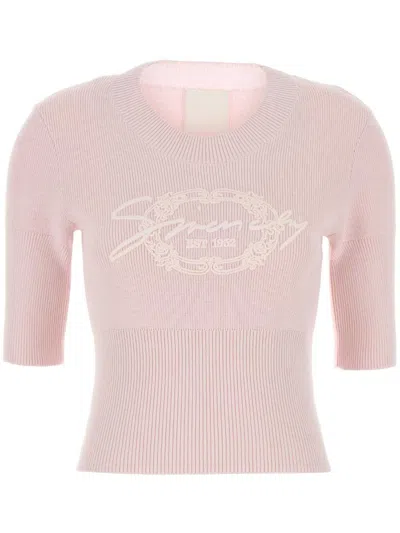 GIVENCHY LOGO-APPLIQUÉ TOP