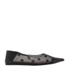 Givenchy Ballerina In 4g Mesh In Black