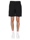 Givenchy Logo Plaque Bermuda Shorts