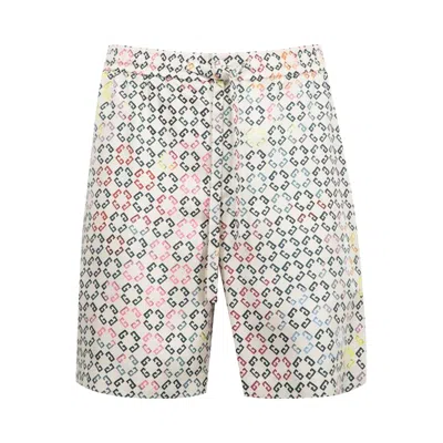Pre-owned Givenchy Logo Bermuda Shorts 'multicolor' | Multi-color | Men's Size 52